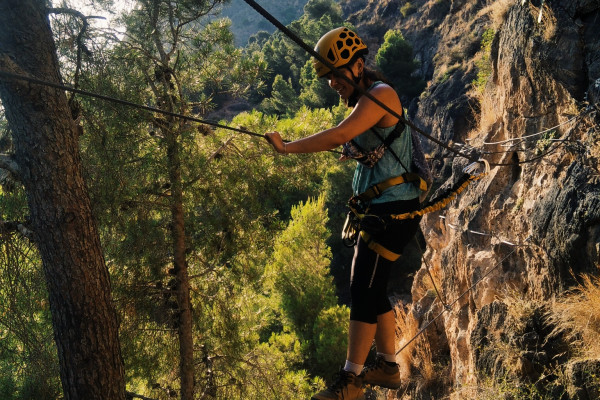 VÍA FERRATA REDOVÁN TRAMO DEPORTIVO